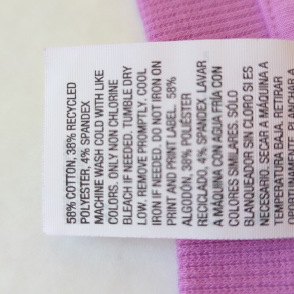 NWT All in Motion French Terry Crew Neck Sweatshirt Plus 3X Purple Thumb Holes - Picture 9 of 16